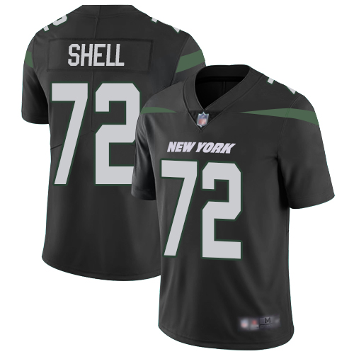 New York Jets Limited Black Men Brandon Shell Alternate Jersey NFL Football #72 Vapor Untouchable->women nfl jersey->Women Jersey